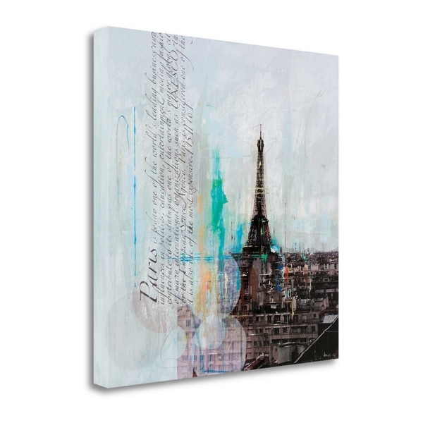 "The City Of Light I" By Markus Haub, Fine Art Giclee Print on Gallery Wrap Canvas, Ready to Hang
