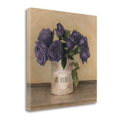 "Royal Roses" By Cristin Atria, Fine Art Giclee Print on Gallery Wrap Canvas, Ready to Hang