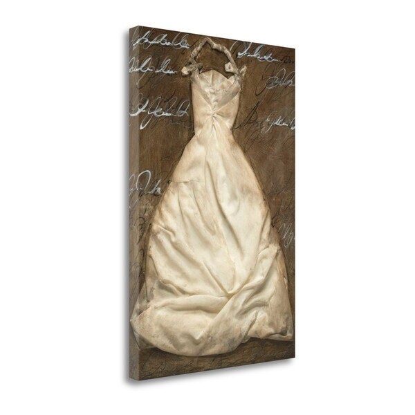"Pretty N Chique II" By Maria, Fine Art Giclee Print on Gallery Wrap Canvas, Ready to Hang