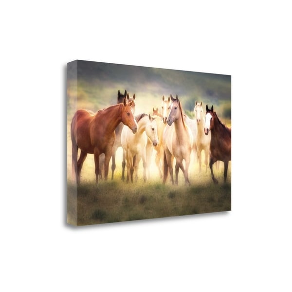 "Dance Class" By Wendy Caro, Fine Art Giclee Print on Gallery Wrap Canvas, Ready to Hang