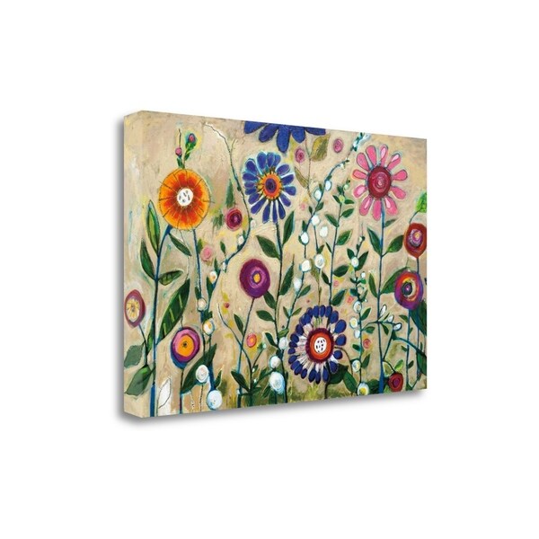 "Garden Party" By Georgia Eider, Fine Art Giclee Print on Gallery Wrap Canvas, Ready to Hang