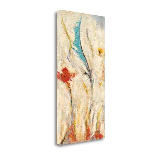 "Flores I" By Nancy Villarreal Santos, Fine Art Giclee Print on Gallery Wrap Canvas, Ready to Hang