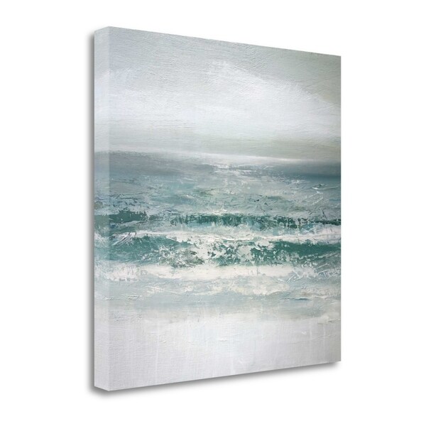"Waves" By Caroline Gold, Fine Art Giclee Print on Gallery Wrap Canvas, Ready to Hang