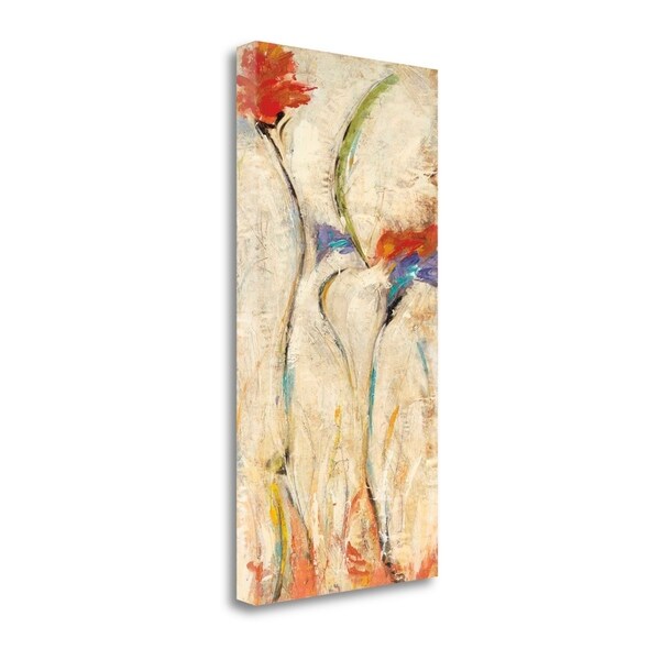 "Flores II" By Nancy Villarreal Santos, Fine Art Giclee Print on Gallery Wrap Canvas, Ready to Hang