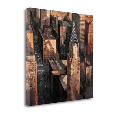 "Chrysler Building VIew" By Marti Bofarull, Giclee Print on Gallery Wrap Canvas