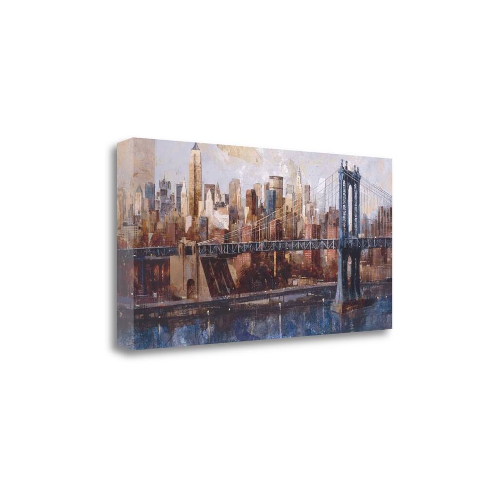 "Manhattan Bridge VIew" By Marti Bofarull, Giclee Print on Gallery Wrap Canvas