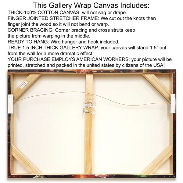 "Lheure Bleue" By Mona Shafer-Edwards, Fine Art Giclee Print on Gallery Wrap Canvas, Ready to Hang