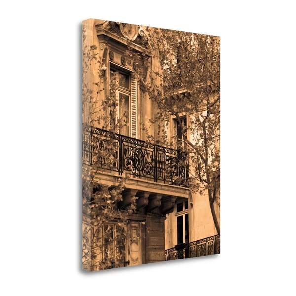 "Printemps Arrive" By Marina Drasnin Gilboa, Giclee Print on Gallery Wrap Canvas