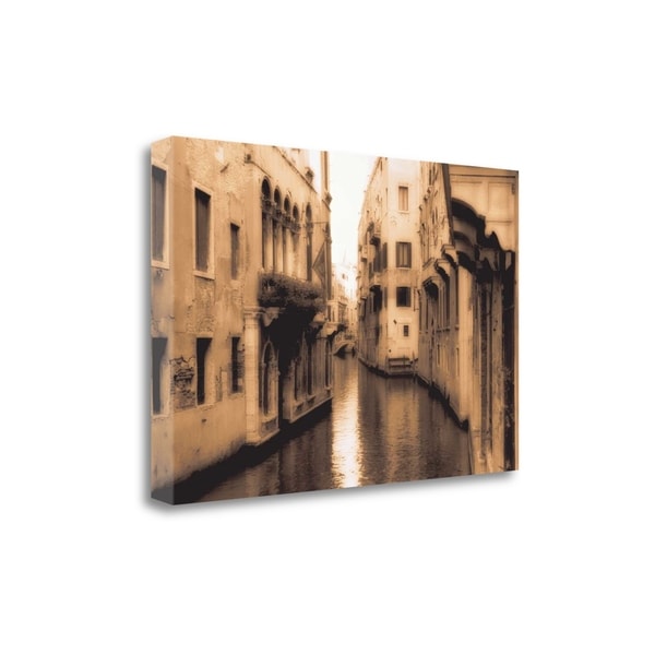 "Venice Canal" By Jamie Cook, Fine Art Giclee Print on Gallery Wrap Canvas, Ready to Hang
