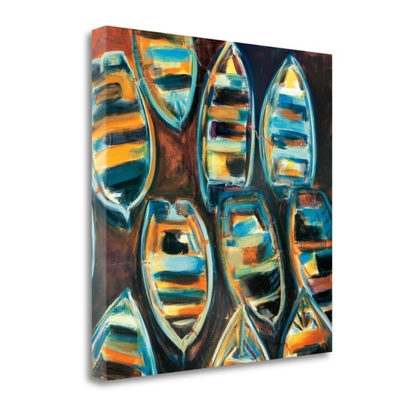 "Boat Pods" By G.A. Hickman, Fine Art Giclee Print on Gallery Wrap Canvas, Ready to Hang