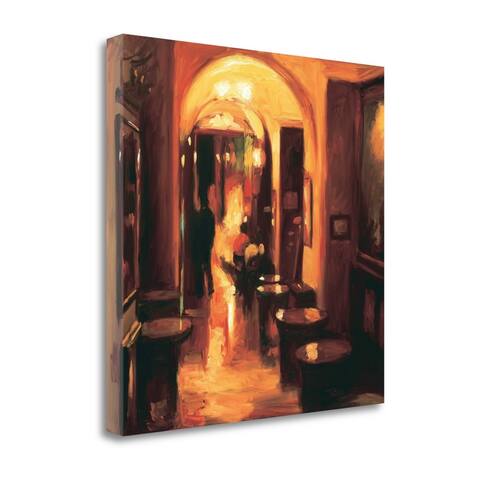 Copper Grove 'Italian Restaurant' Fine Art Giclee Print on Gallery-wrapped Canvas