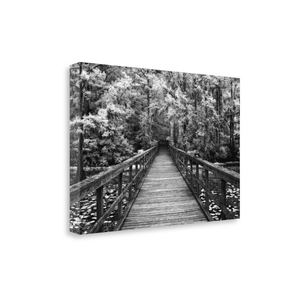 "A Walk Into Tranquility" By Mike Jones, Giclee Print on Gallery Wrap Canvas