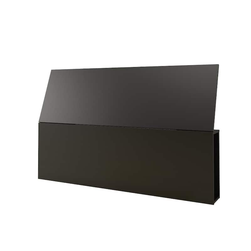 Nexera Avatar 3 Piece Bedroom Set, Bark Grey & Black
