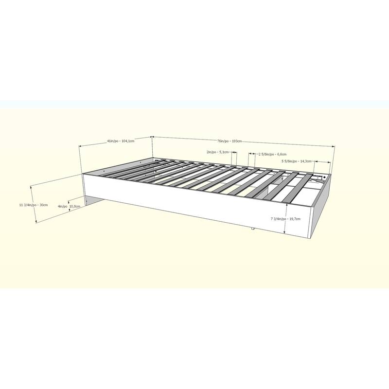 Nexera Avatar 3 Piece Bedroom Set, Bark Grey & Black