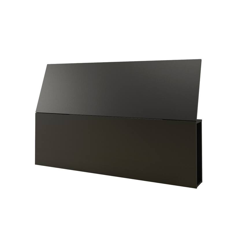 Nexera Avatar 4 Piece Bedroom Set, Bark Grey & Black