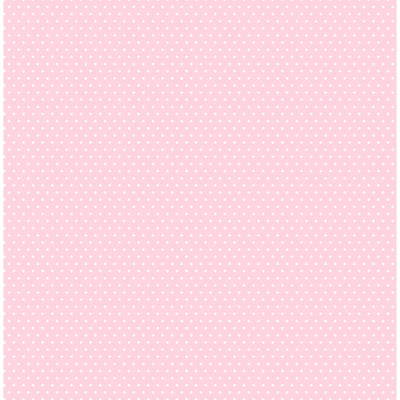 Matte Polka Dot Wallpaper, 32.82 feet long X 20.5 inchs Wide, Blush