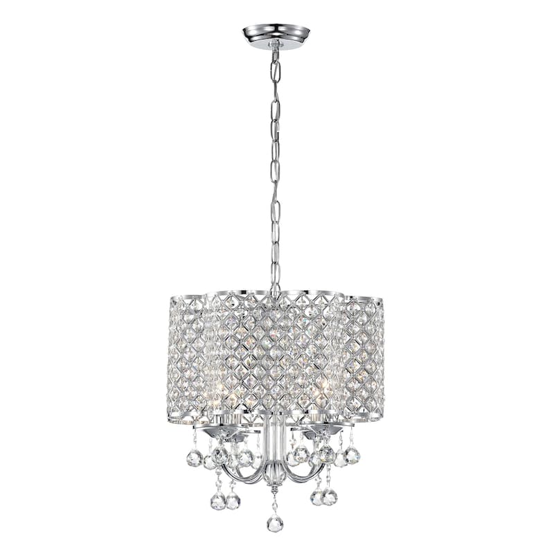 Silver Orchid Windsor Crystal Chandelier