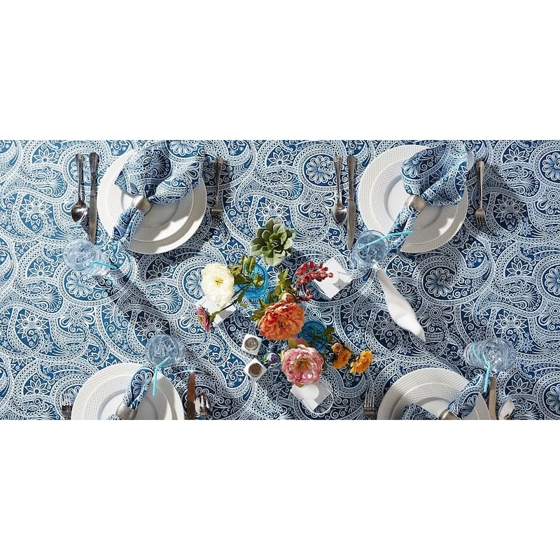 DII Anchors Print Outdoor Tablecloth 60x120