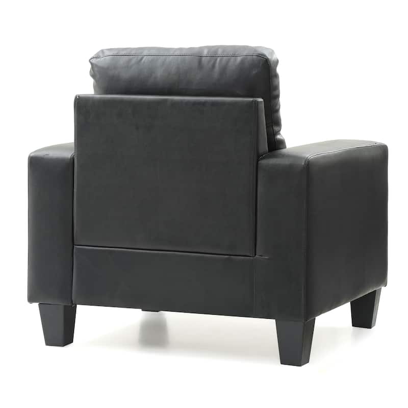 Newbury Faux Leather Chair