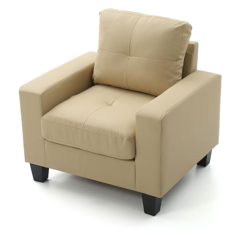 Newbury Faux Leather Chair