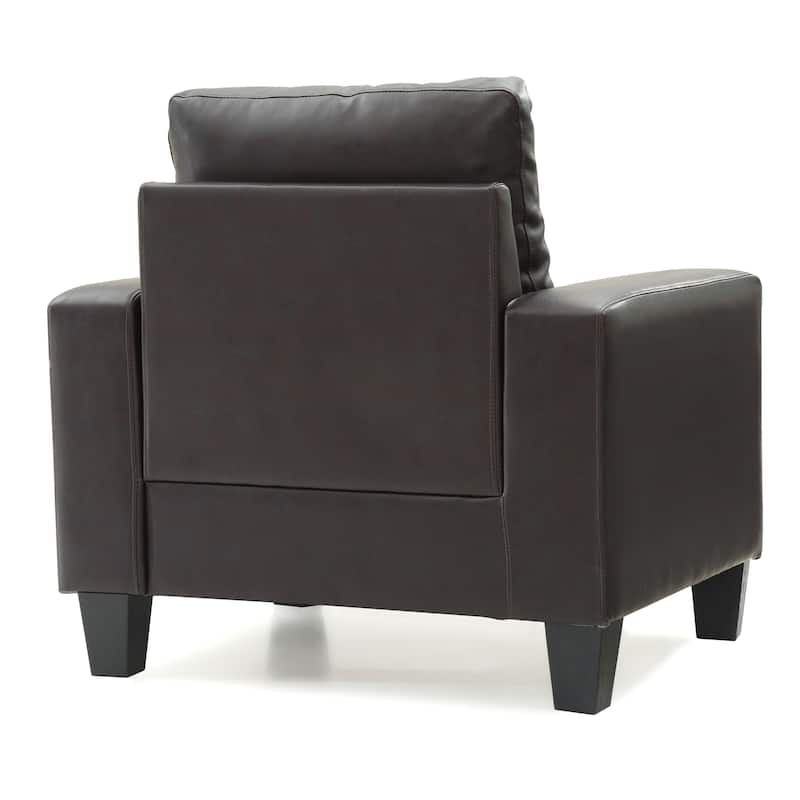 Newbury Faux Leather Chair