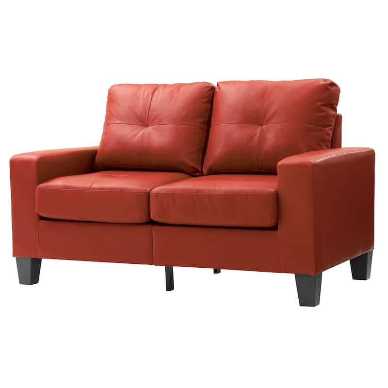Copper Grove Tutu Modular Loveseat - N/A - Red