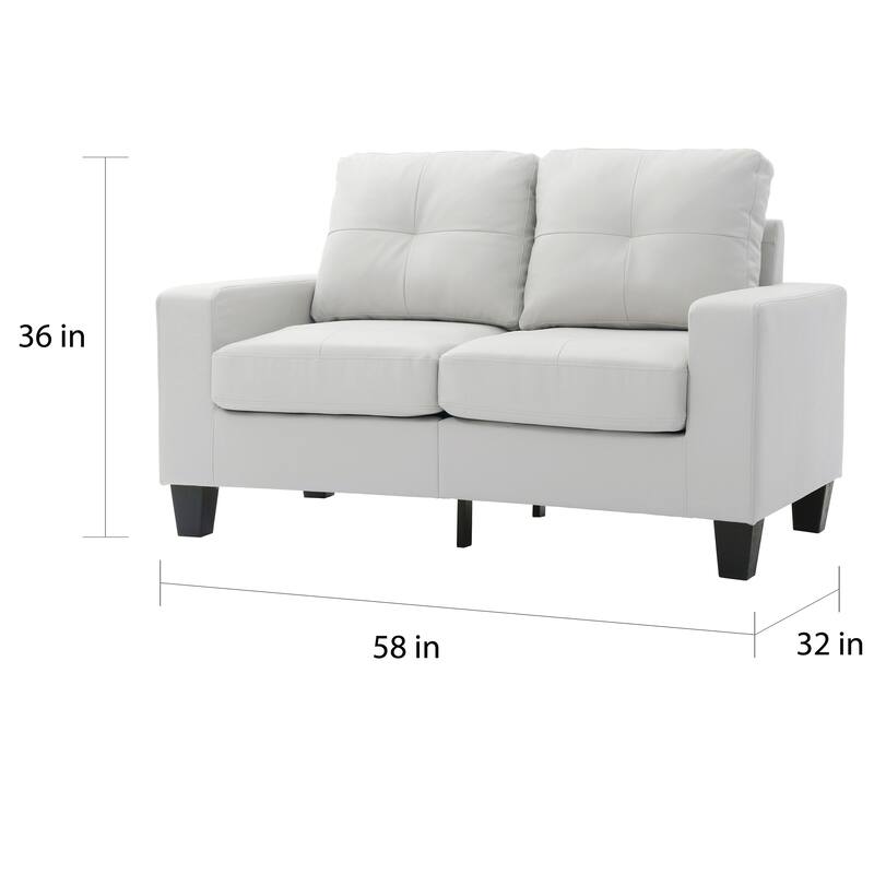 Copper Grove Tutu Modular Loveseat - N/A
