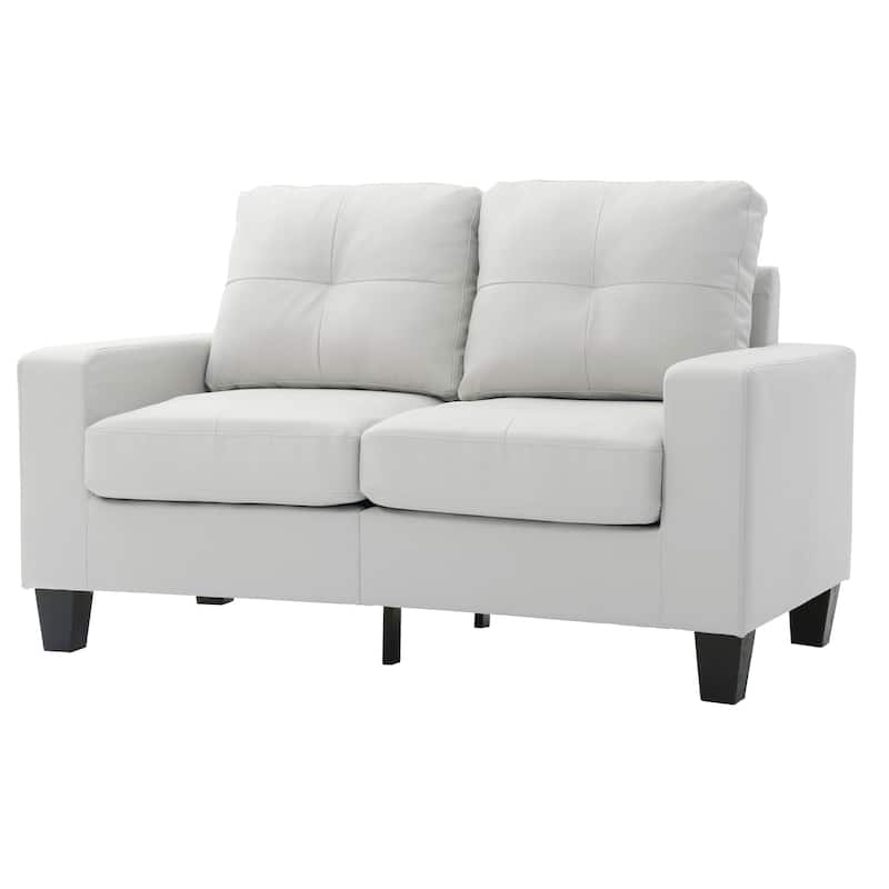 Copper Grove Tutu Modular Loveseat - N/A - White