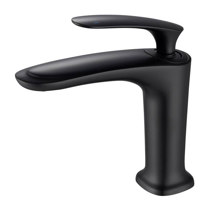 Brianna 7-inch Single Hole Bathroom Sink Faucet - Matte Black
