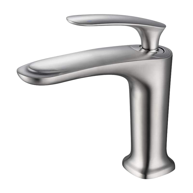 Brianna 7-inch Single Hole Bathroom Sink Faucet - Brushed Nickel