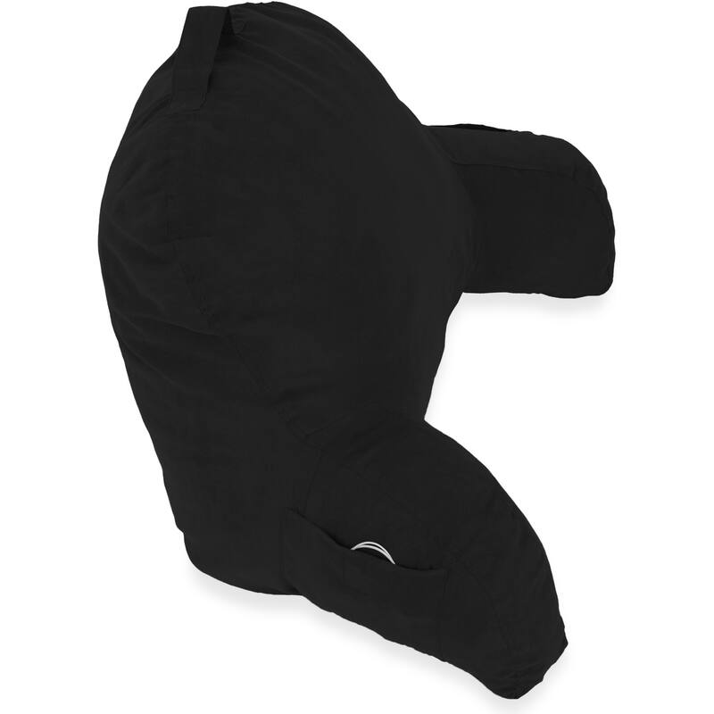 Microsuede Bed Rest - Reading and Bed Rest Lounger - Bed Pillow