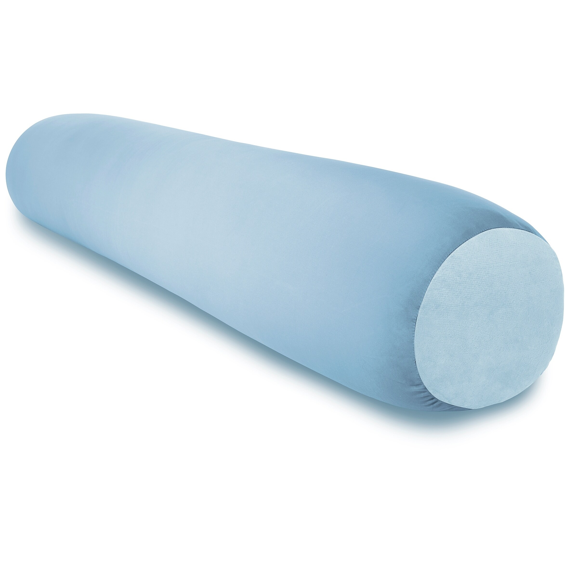 Mushy Pillows Microbead Body Pillow – Luxuriously Soft, Huggable With Removable Cover, 30x8 Inches