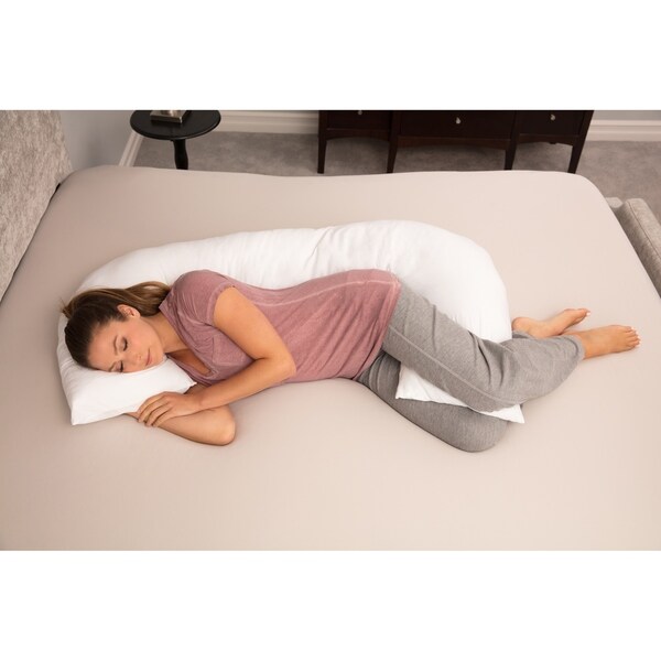 c shaped pillow cover