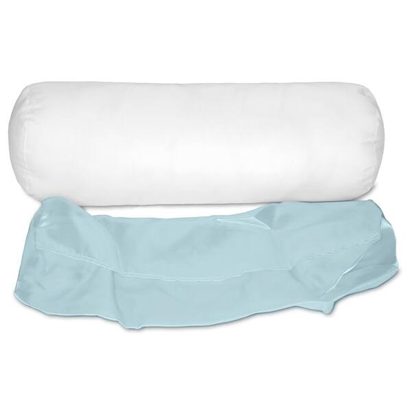 Shop Silk Satin Slip On Cover For Beauty Sleep Cervical Neck Roll