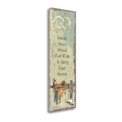 "Speak Your Mind" By Anita Phillips, Fine Art Giclee Print on Gallery Wrap Canvas, Ready to Hang