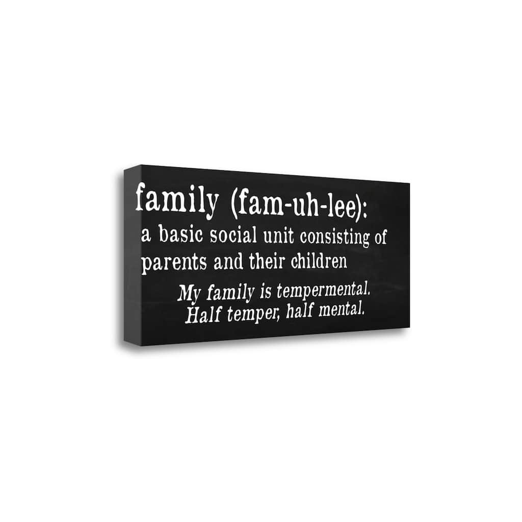 "Family Definition" By Anna Quach, Fine Art Giclee Print on Gallery Wrap Canvas, Ready to Hang