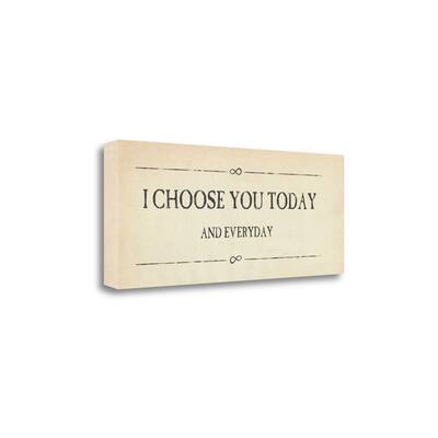 "I Choose You" By Anna Quach, Fine Art Giclee Print on Gallery Wrap Canvas, Ready to Hang