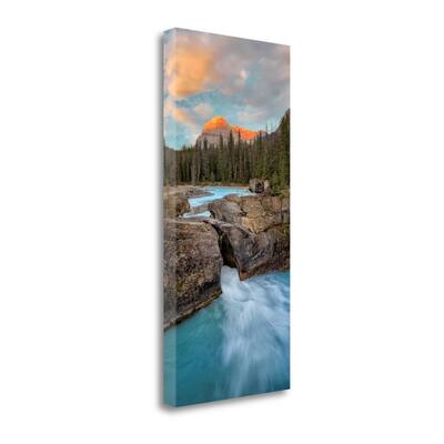 "Orange Capped II" By Dennis Frates, Fine Art Giclee Print on Gallery Wrap Canvas, Ready to Hang