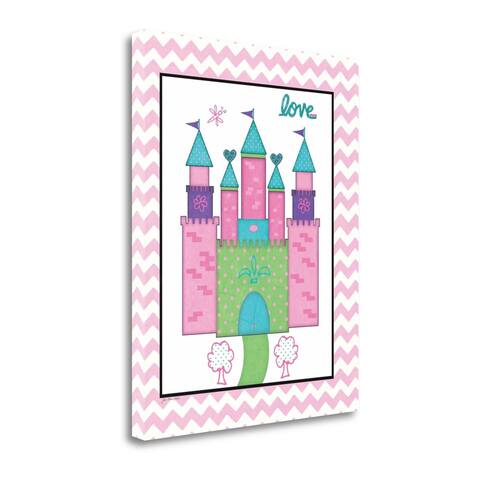 "Princess Castle" By Jo Moulton, Fine Art Giclee Print on Gallery Wrap Canvas, Ready to Hang