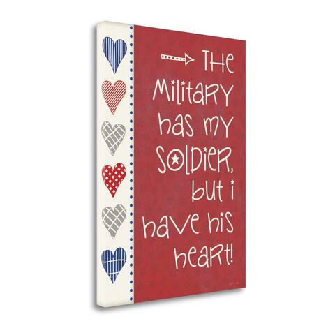 "My Soldier" By Jo Moulton, Fine Art Giclee Print on Gallery Wrap Canvas, Ready to Hang