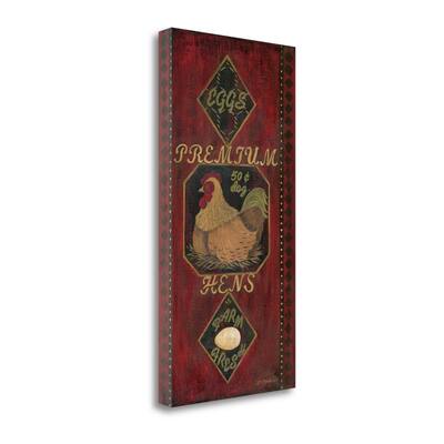 "Premium Hens" By Jo Moulton, Fine Art Giclee Print on Gallery Wrap Canvas, Ready to Hang
