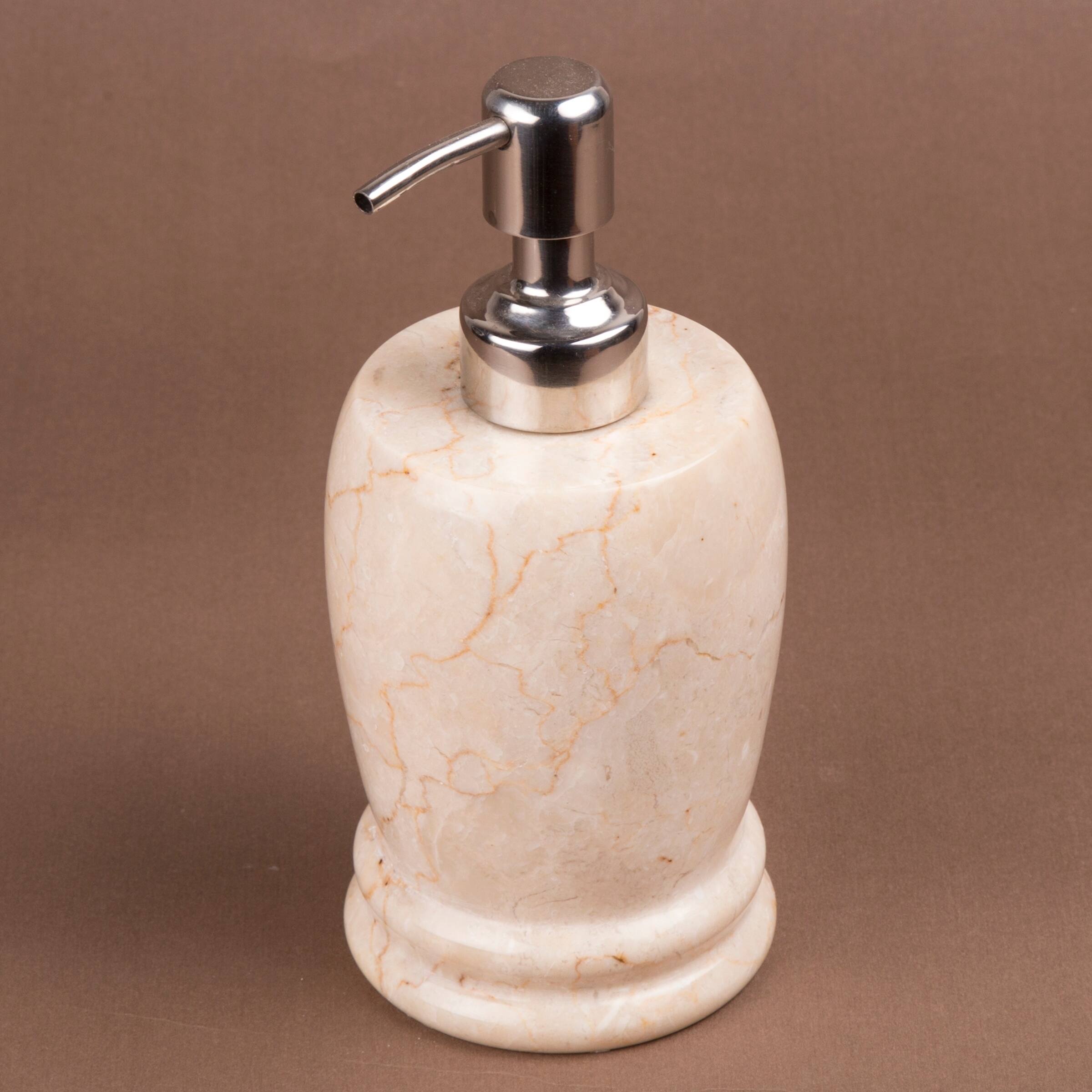 Creative Home Double Rings Collection Champagne Marble Liquid Soap
