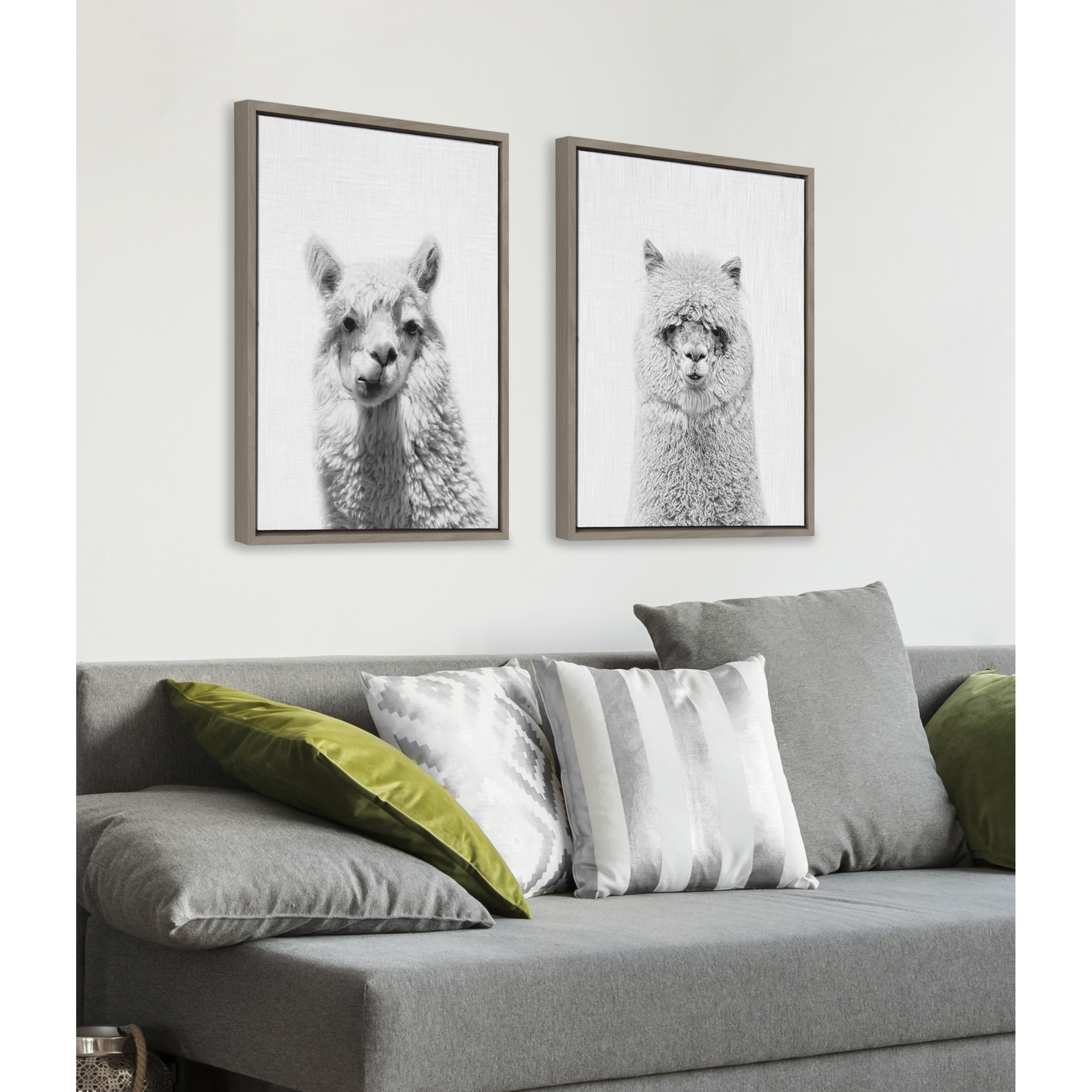 Kate and Laurel Sylvie Animal Portrait Set Framed Canvas By Simon Te Gray  Bed Bath  Beyond 30277982