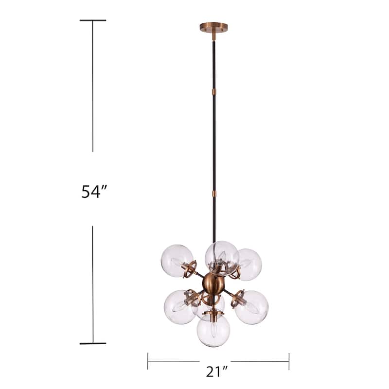SEI Furniture Boltonly Contemporary 7-Light Pendant Light
