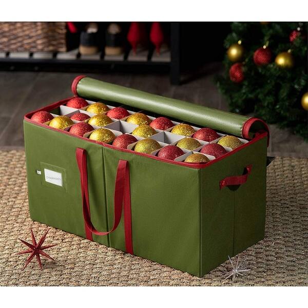 Shop Premium Large Christmas Ornament Storage Box Up To 128