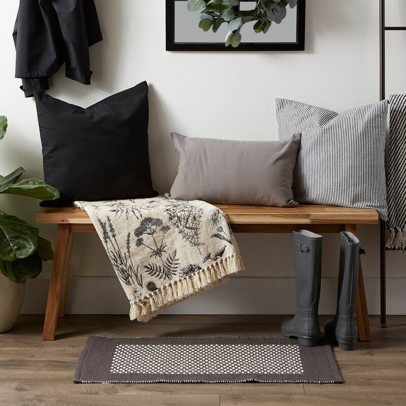 DII Botanical Printed Throw