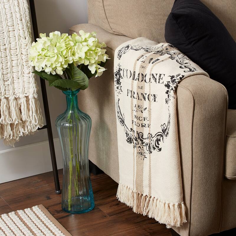 DII Botanical Printed Throw