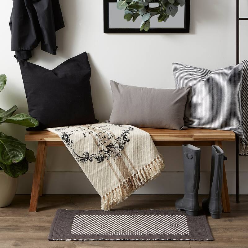 DII Botanical Printed Throw