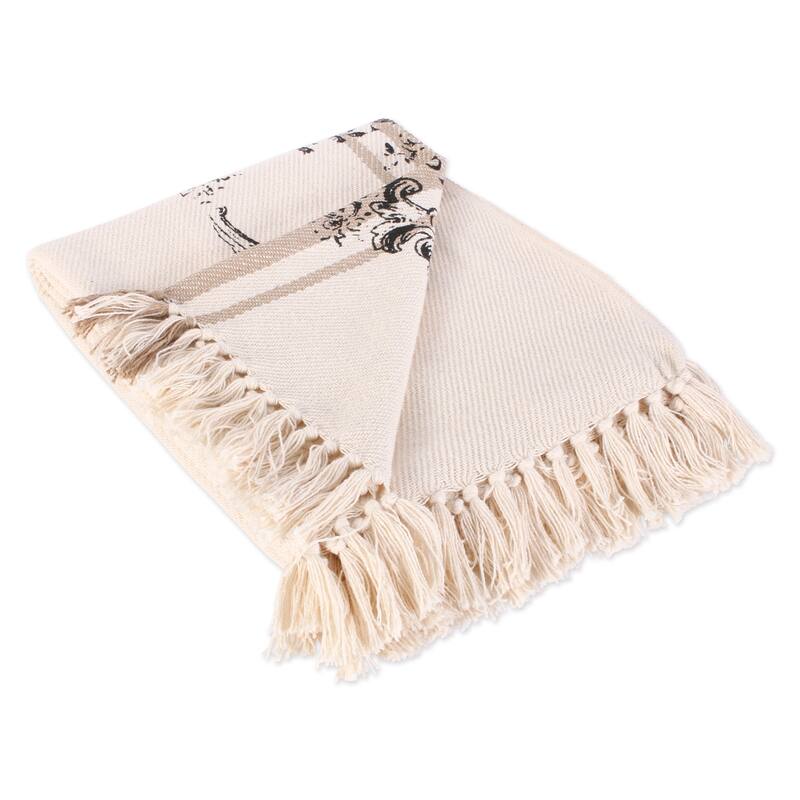 DII Botanical Printed Throw