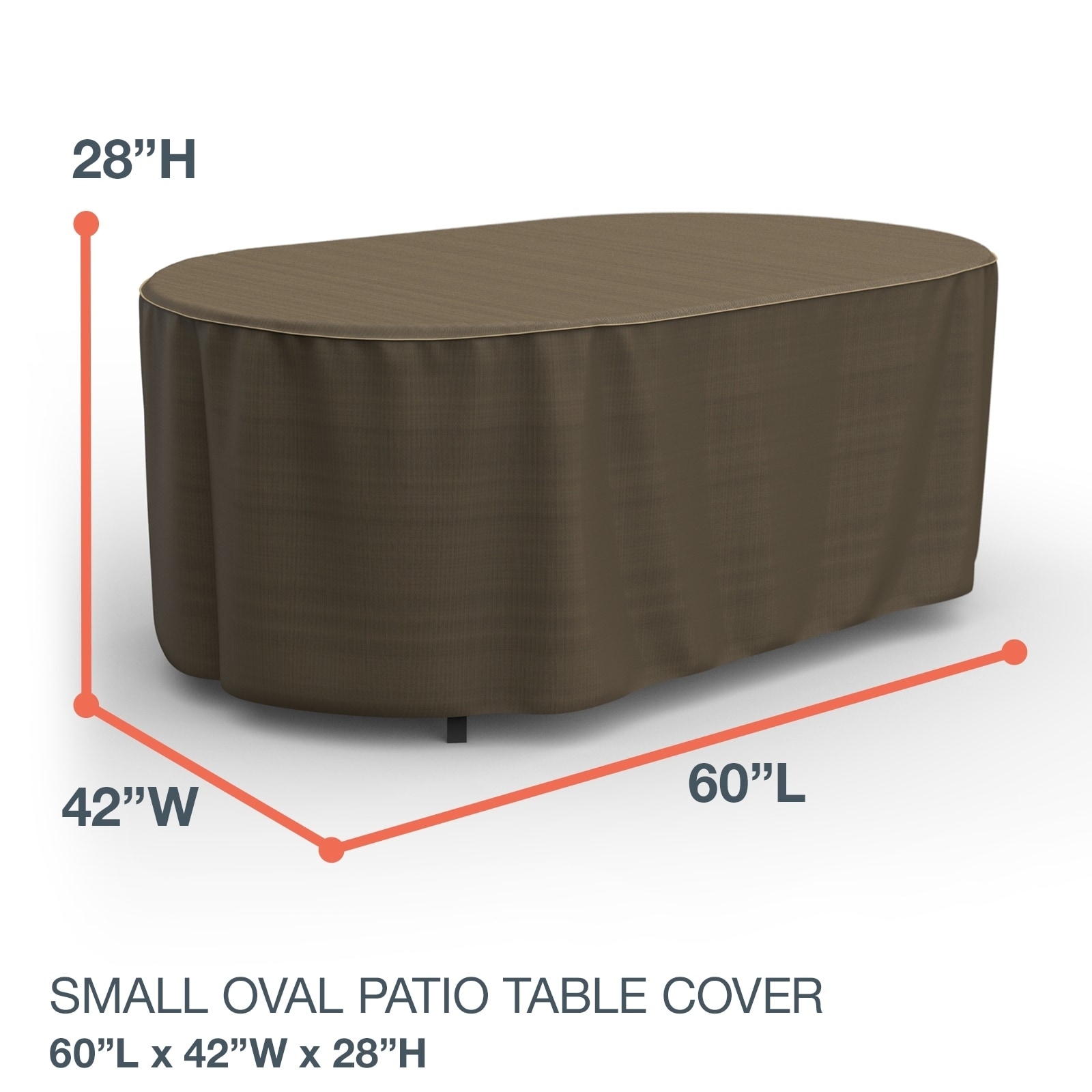 Budge Oval Waterproof Outdoor Patio Table Cover Neverwet Budge Oval Waterproof Outdoor